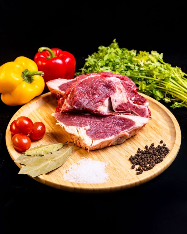 viande de bœuf avec os
